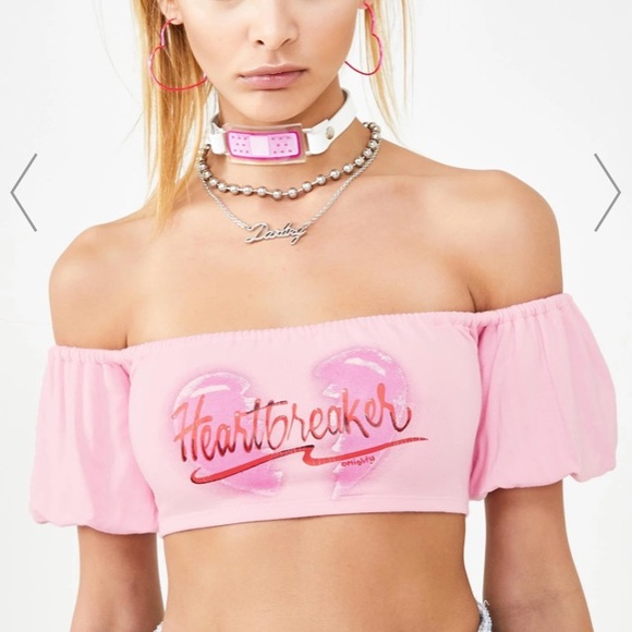 O mighty heartbreaker Bardot top - Picture 2 of 2